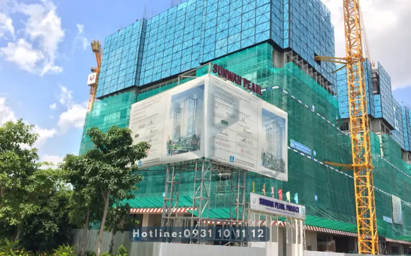 Tiến độ xây dựng căn hộ Sunwah Pearl 2018