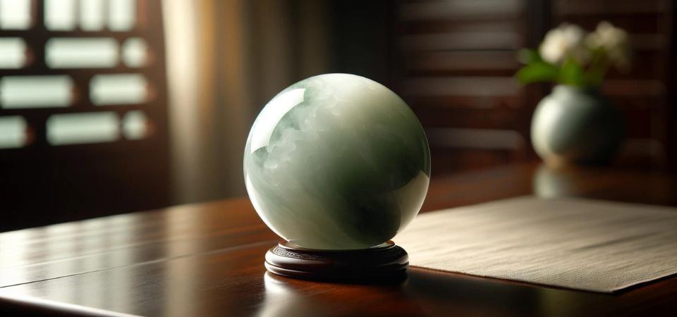 quả cầu phong thủy,ý nghĩa của quả cầu đá phong thủy