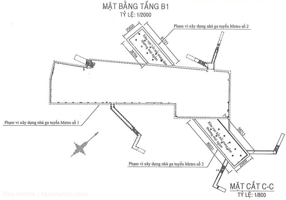 nhà ga bến thành,nhà ga metro bến thành,