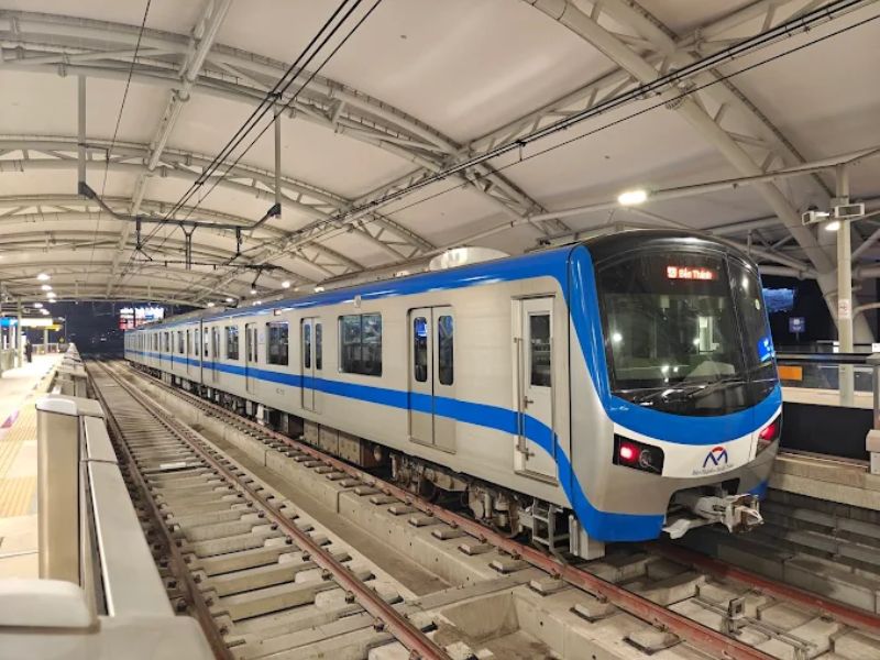 nhà ga metro Tân Cảng,nhà ga Tân Cảng,Ga Tân Cảng ở đâu,Ga Metro Tân Cảng ở đâu