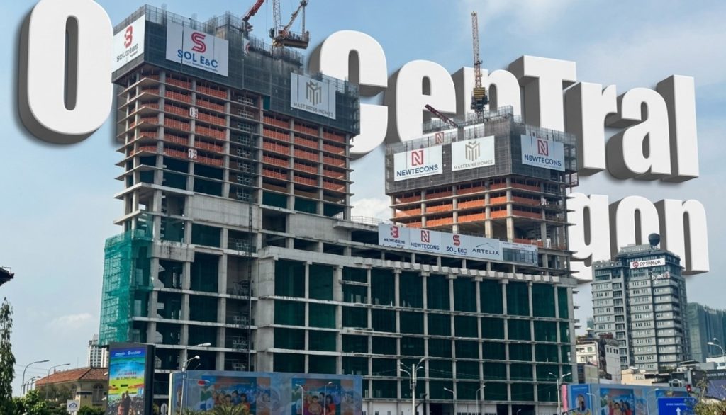 Tiến độ mới nhất One Central Saigon